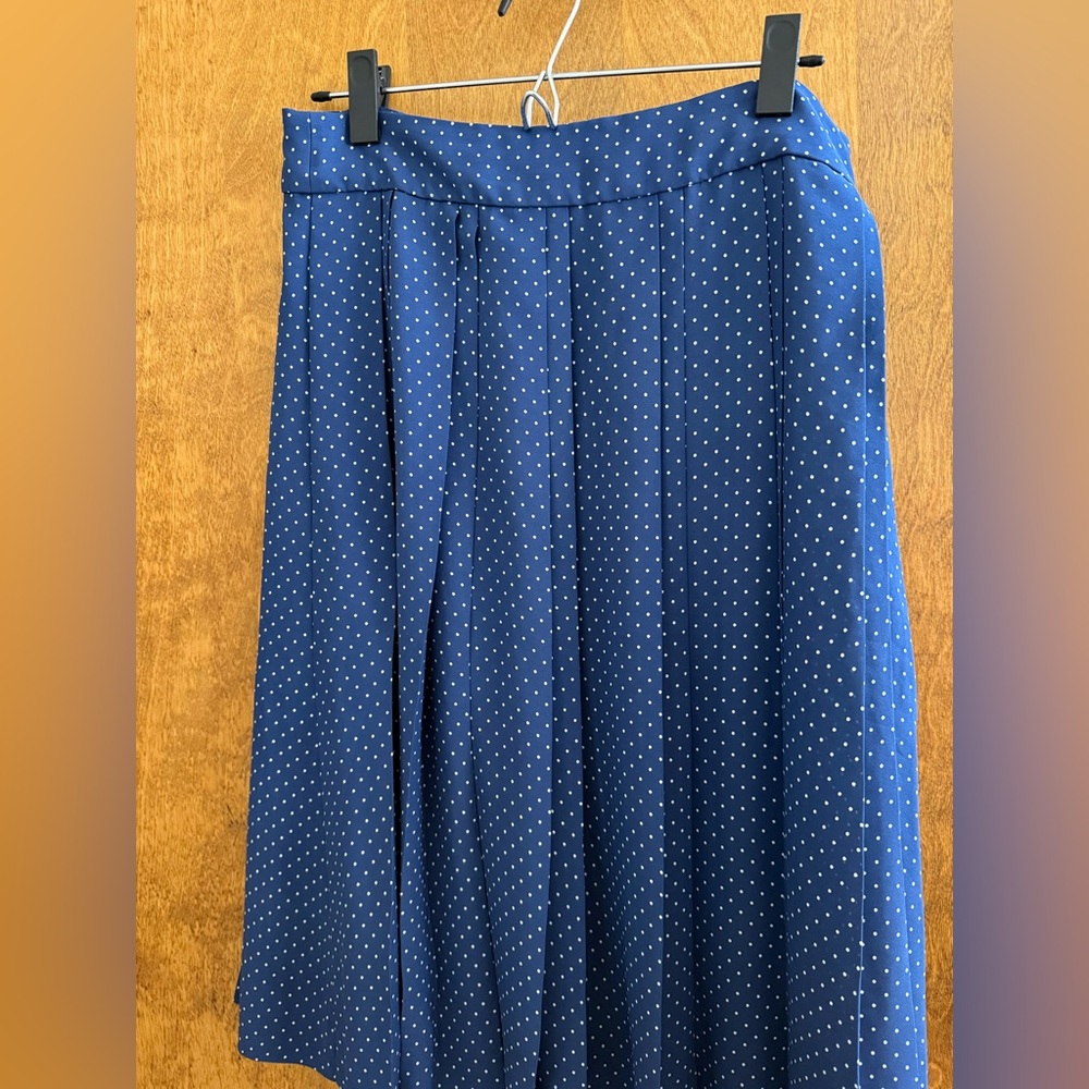 J. Crew pleated midi skirt